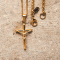 Crucifix Set (Gold) -- DVVX CHAINS