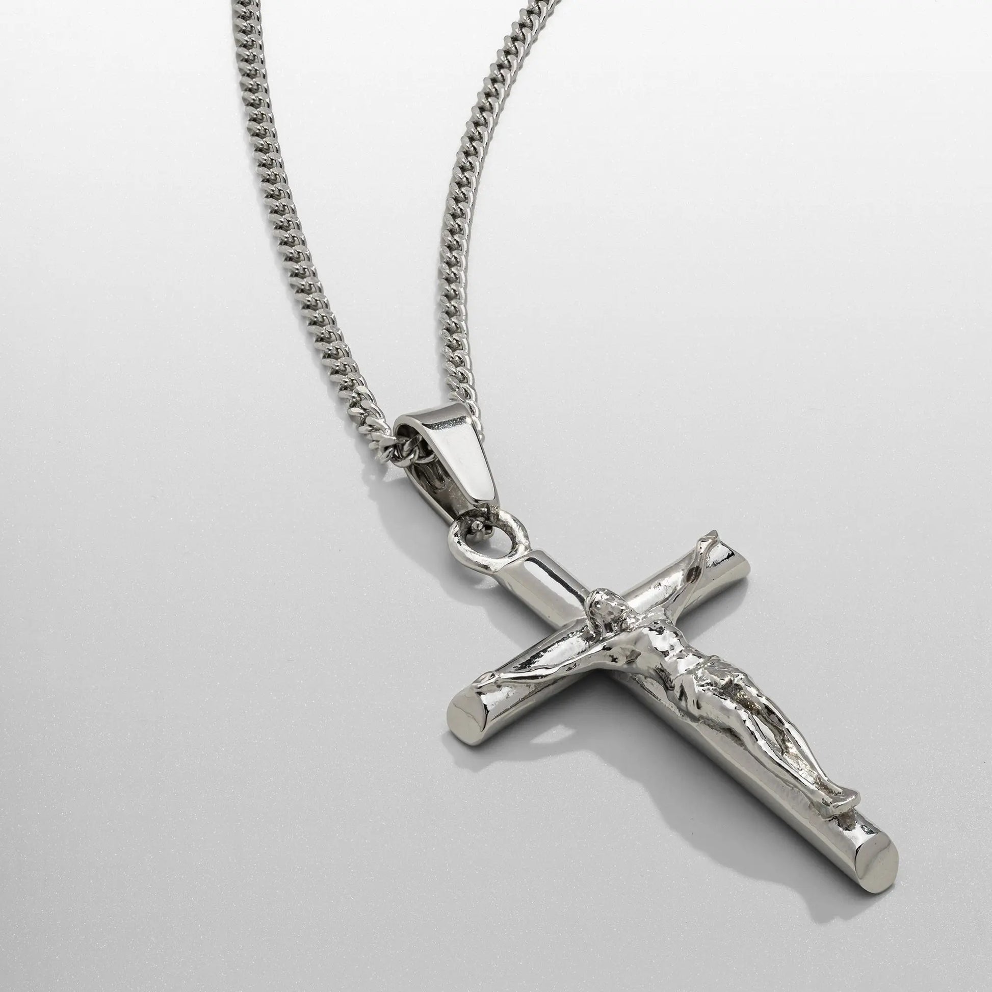 Crucifix (Silver) -- DVVX CHAINS