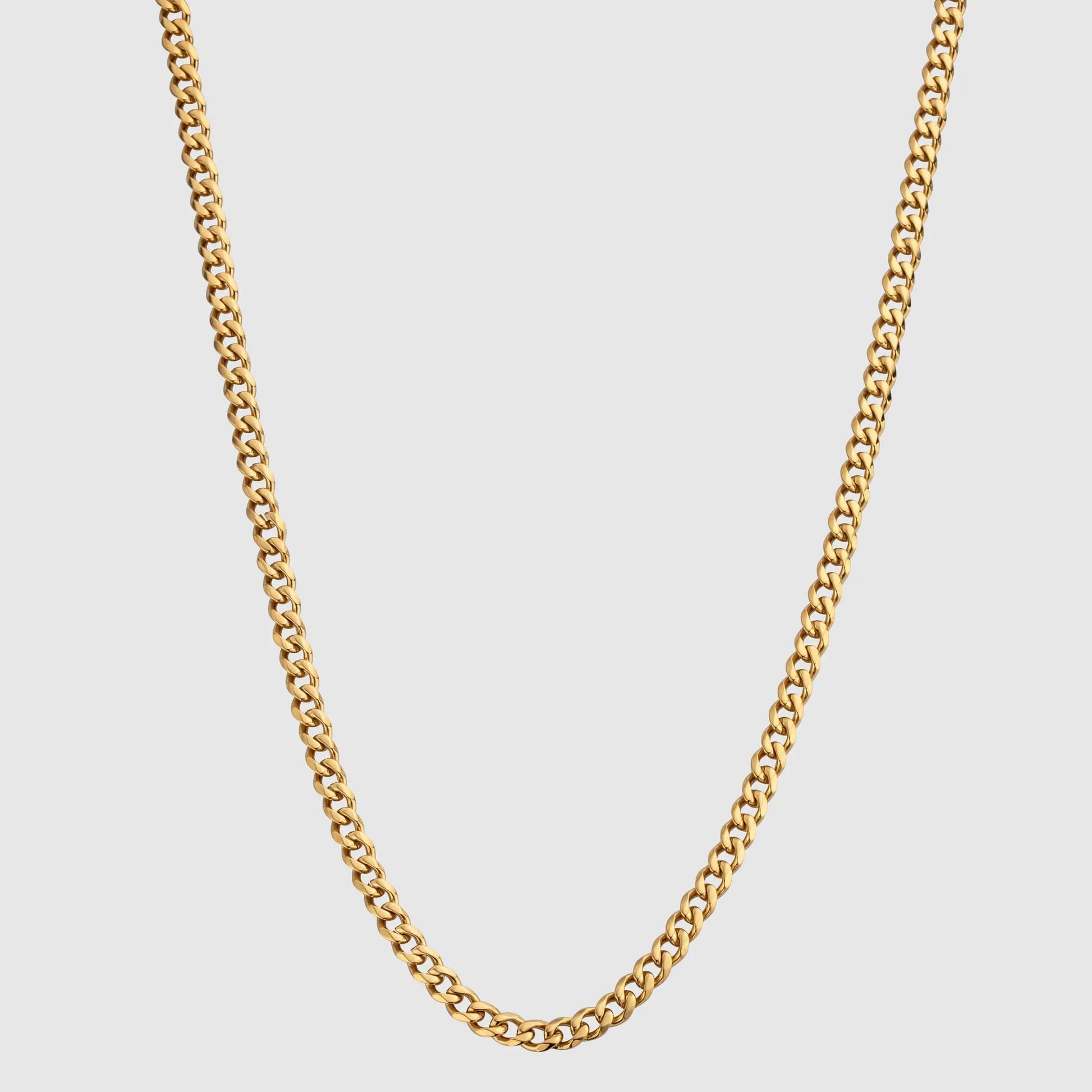 Cuban (Gold) 4mm -- DVVX CHAINS