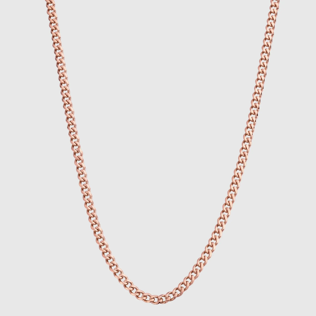 Cuban (Rose Gold) 4mm -- DVVX CHAINS