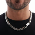 Cuban (Silver) 12mm -- DVVX CHAINS