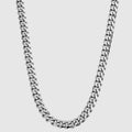 Cuban (Silver) 12mm -- DVVX CHAINS