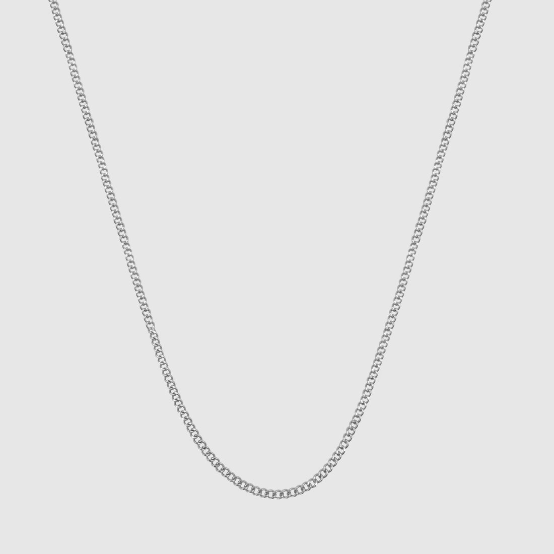 Cuban (Silver) 2mm -- DVVX CHAINS