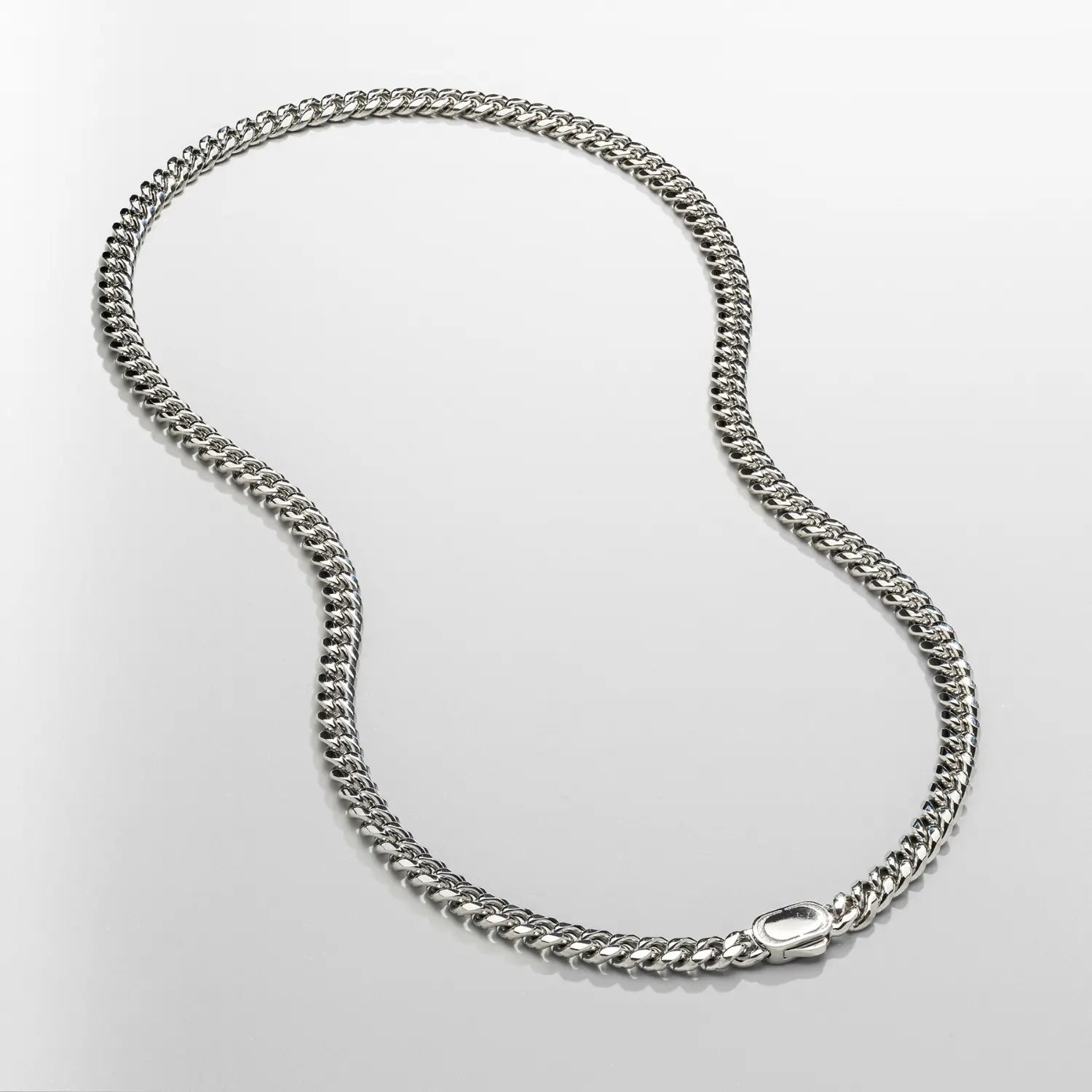 Cuban (Silver) 6mm -- DVVX CHAINS