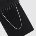 Cuban (Sterling Silver) 2mm -- DVVX CHAINS