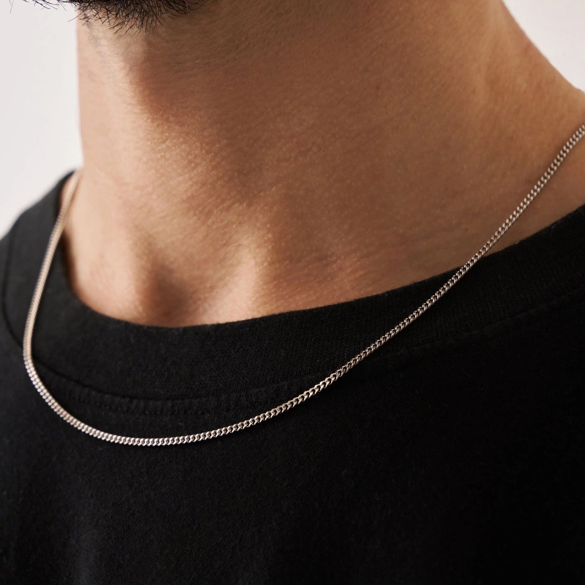 Cuban (Sterling Silver) 2mm -- DVVX CHAINS