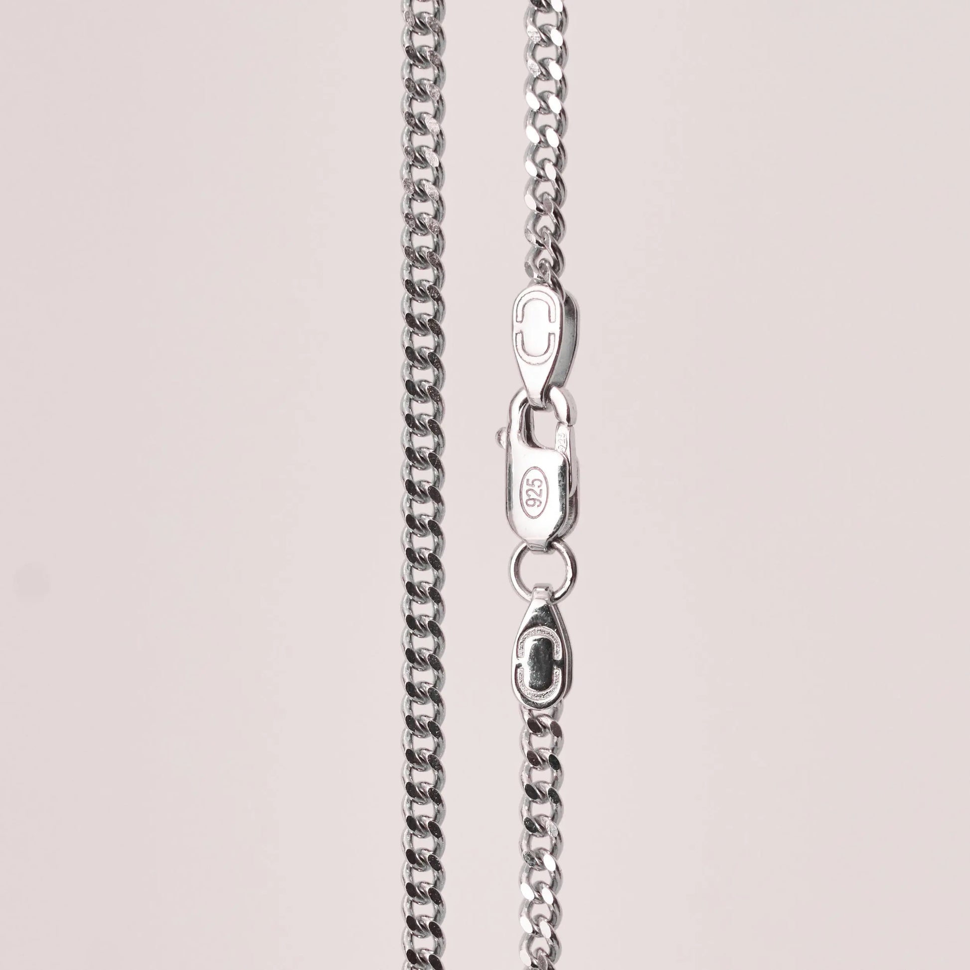 Cuban (Sterling Silver) 2mm -- DVVX CHAINS