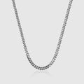 Cuban (Sterling Silver) 4mm -- DVVX CHAINS