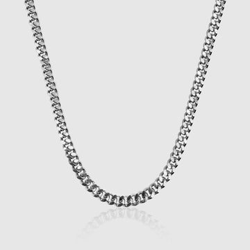 Cuban (Sterling Silver) 6mm -- DVVX CHAINS