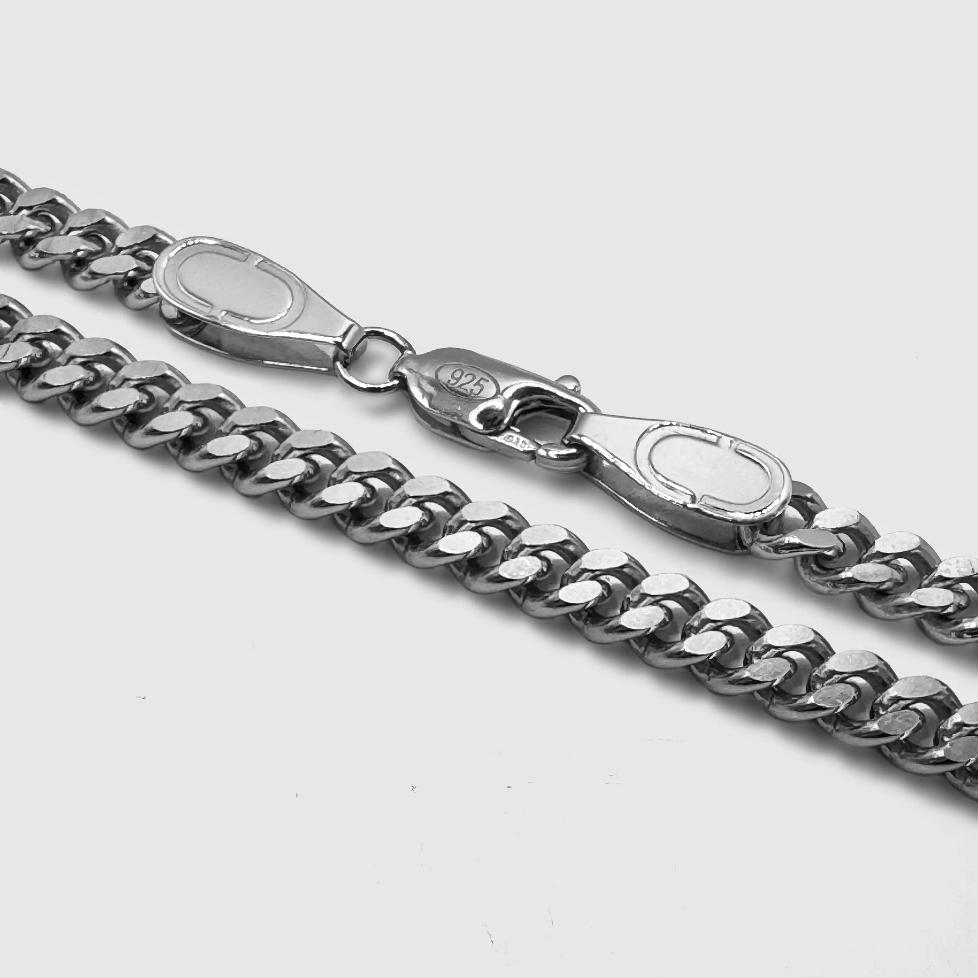 Cuban (Sterling Silver) 6mm -- DVVX CHAINS