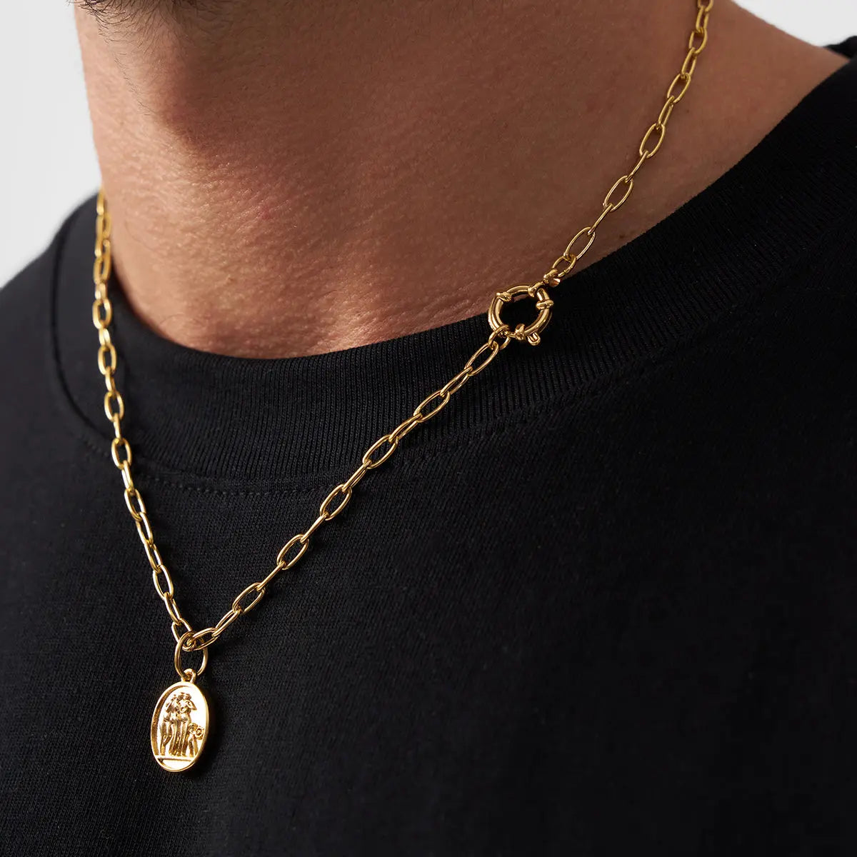 Eros Pendant (Gold) -- DVVX CHAINS