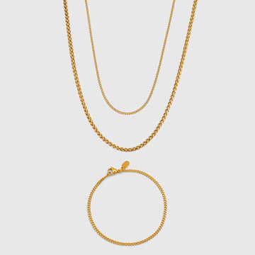 Essential Set (Gold) -- DVVX CHAINS