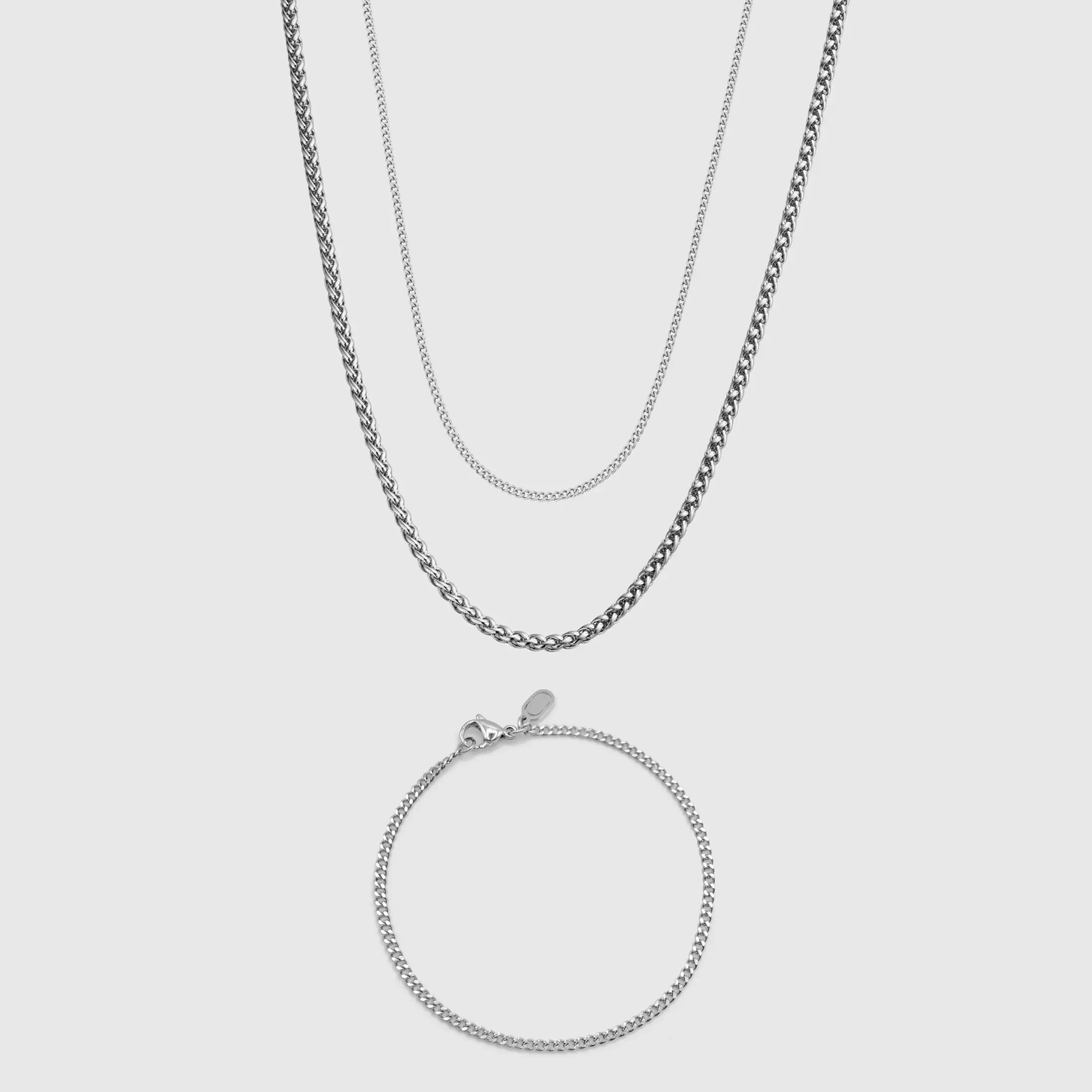 Essential Set (Silver) -- DVVX CHAINS