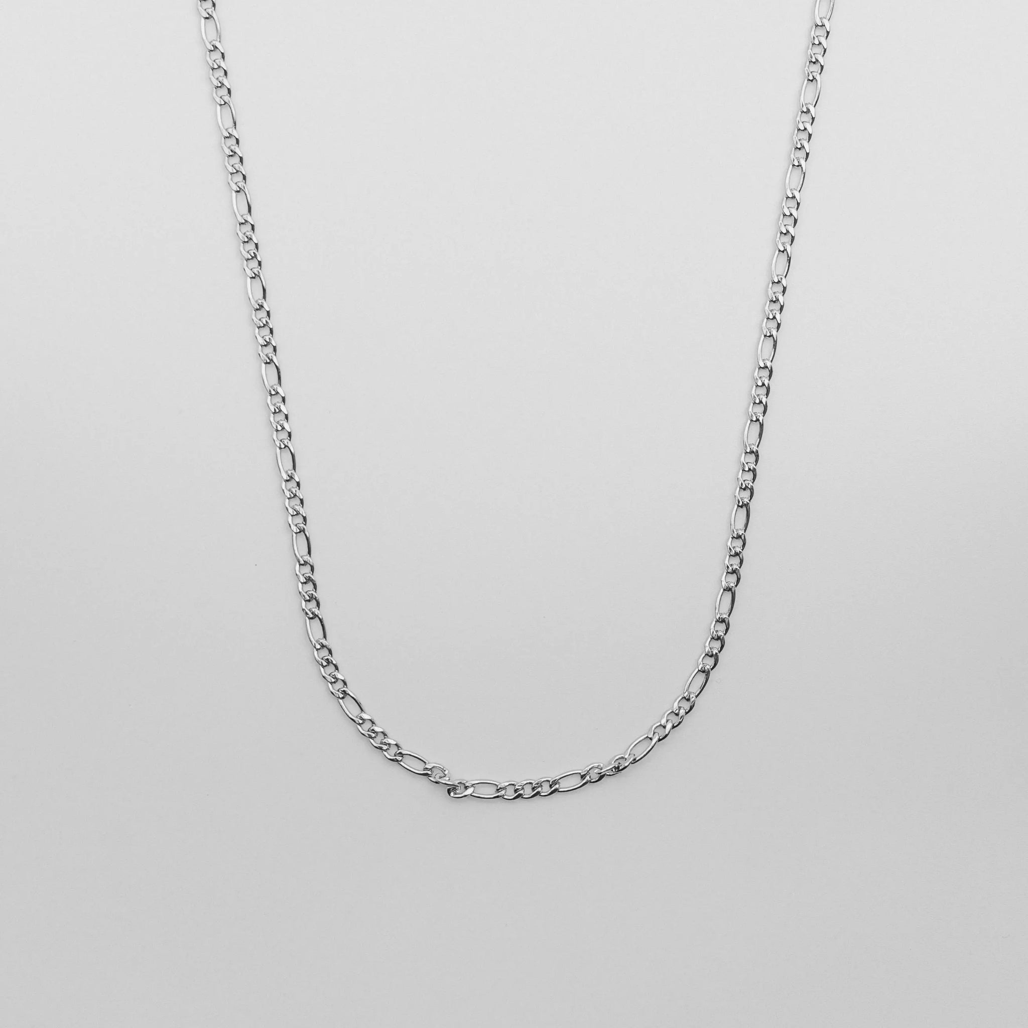 Figaro Chain - Silver -- DVVX CHAINS