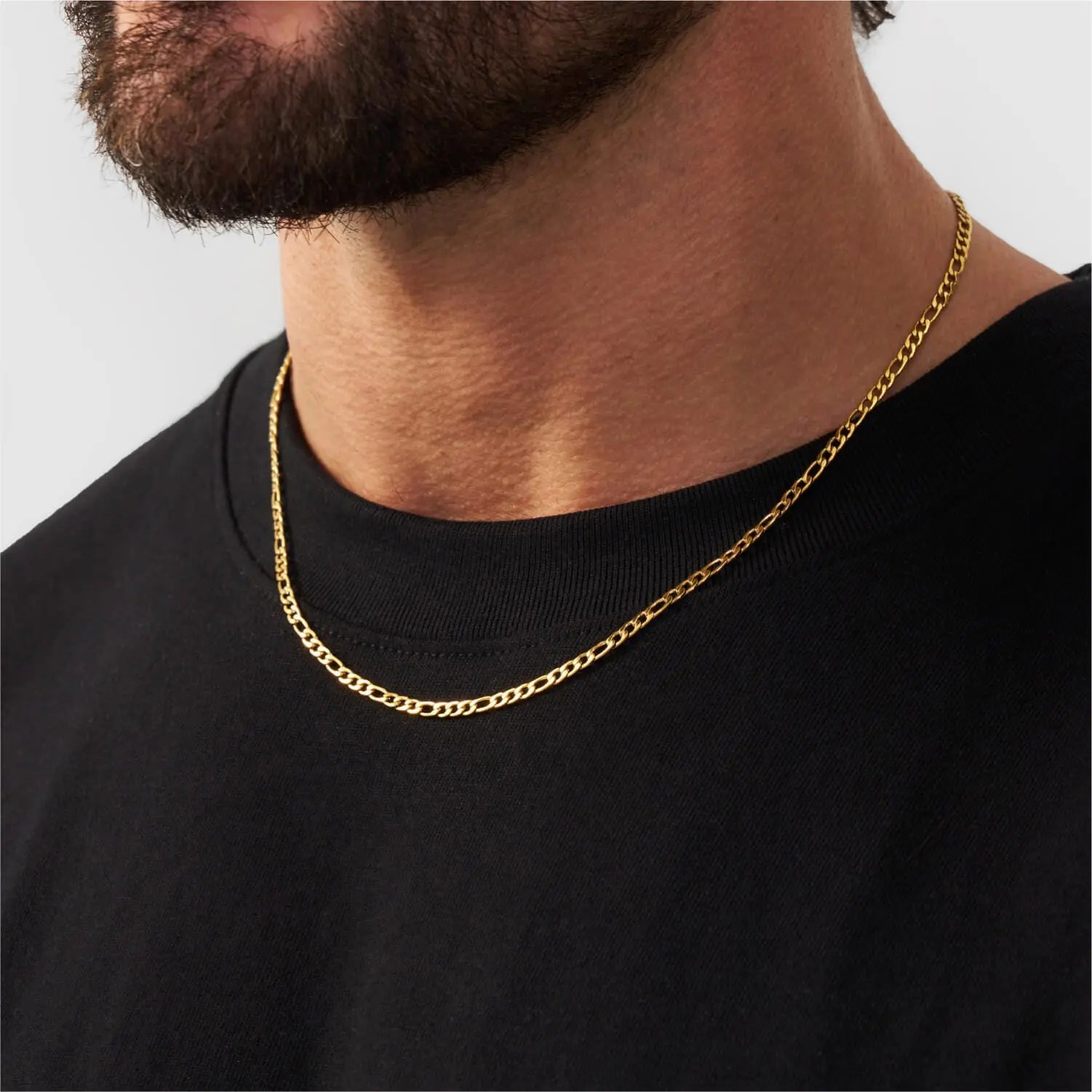 Figaro (Gold) 3mm -- DVVX CHAINS