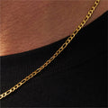 Figaro (Gold) 3mm -- DVVX CHAINS