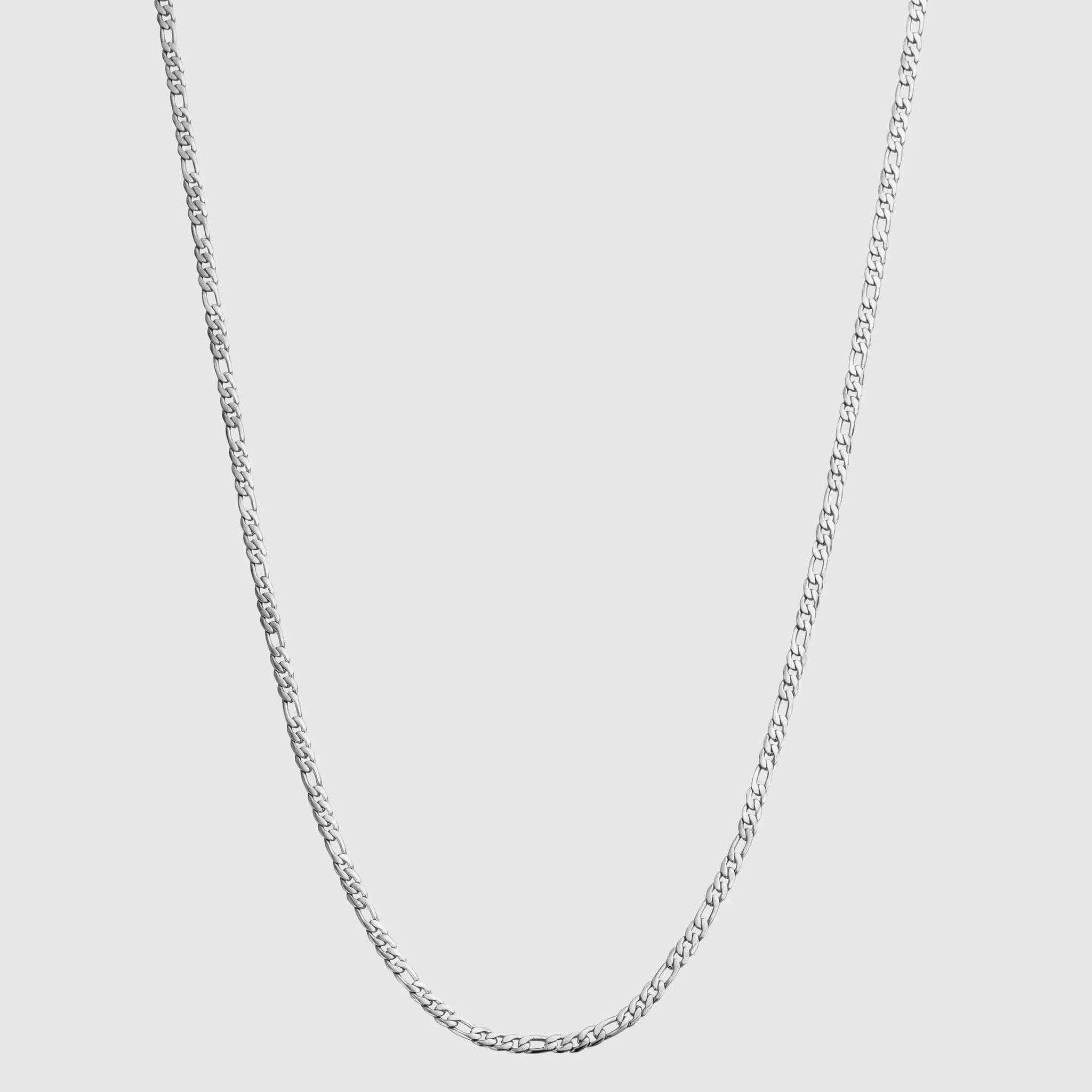 Figaro (Silver) 3mm - DVVX CHAINS