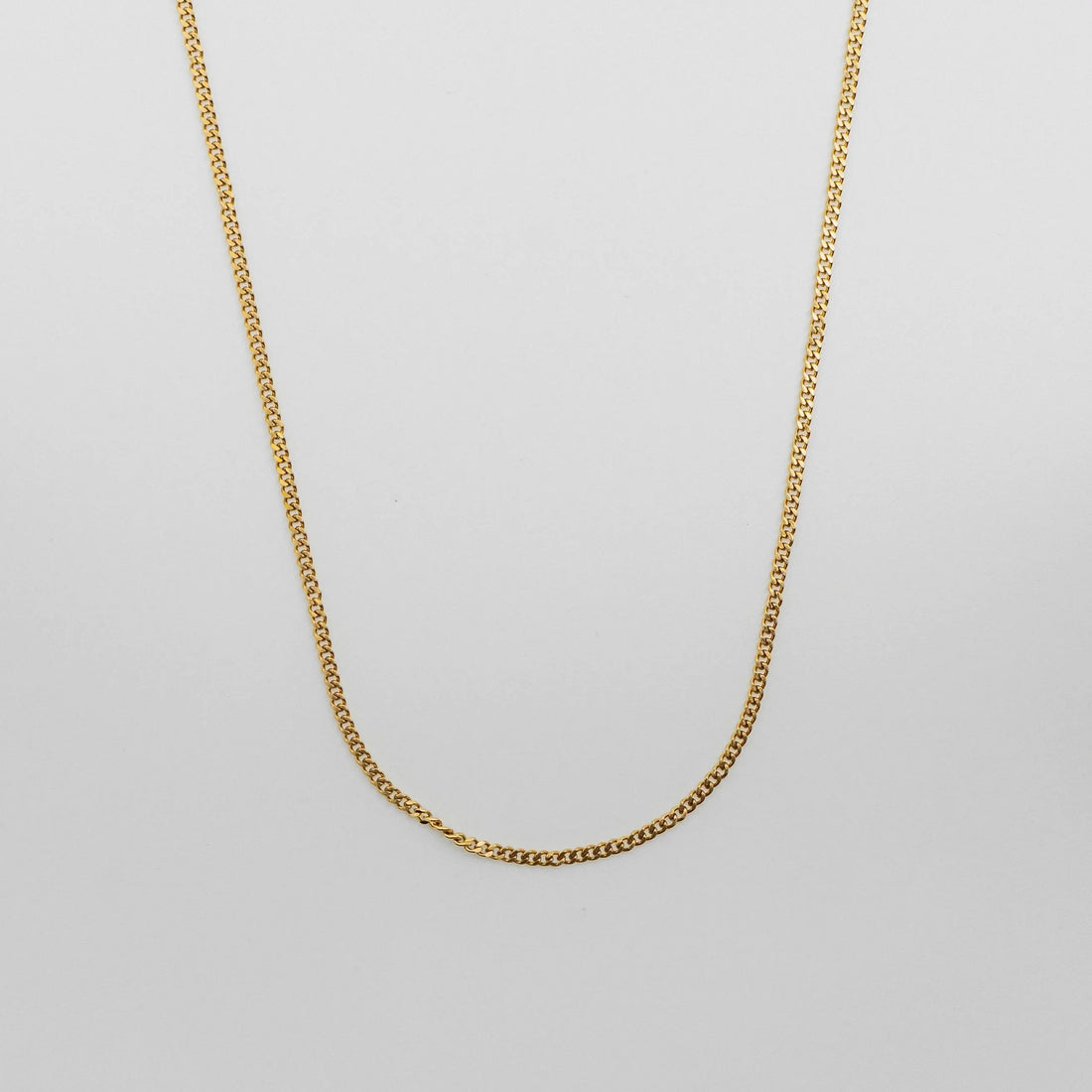 Gold Connell Curb Chain for Men -- DVVX CHAINS