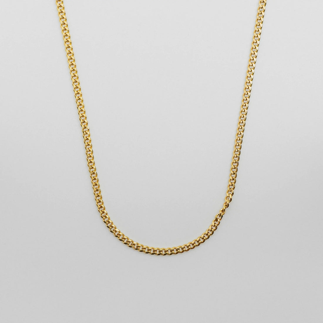 Heavyweight Cuban Chain - Gold 4mm -- DVVX CHAINS