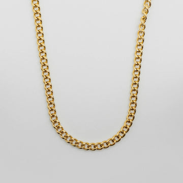 Heavyweight Cuban Chain - Gold 6mm -- DVVX CHAINS