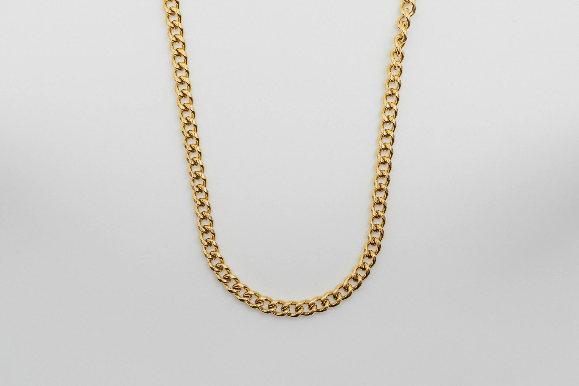 Heavyweight Cuban Chain - Gold 6mm -- DVVX CHAINS