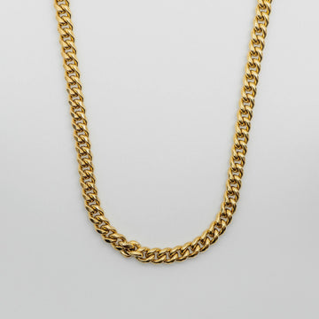 Heavyweight Cuban Chain - Gold 8mm -- DVVX CHAINS