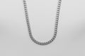 Heavyweight Cuban Chain - Silver 8mm -- DVVX CHAINS