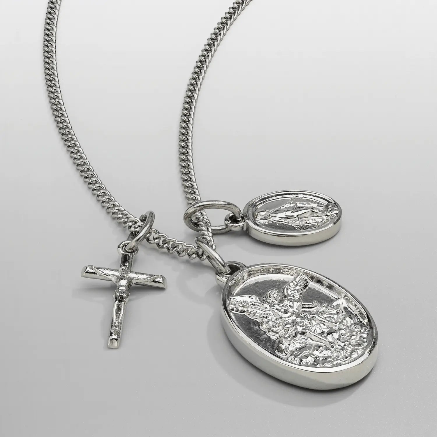 Jesus & Mary (Silver) -- DVVX CHAINS