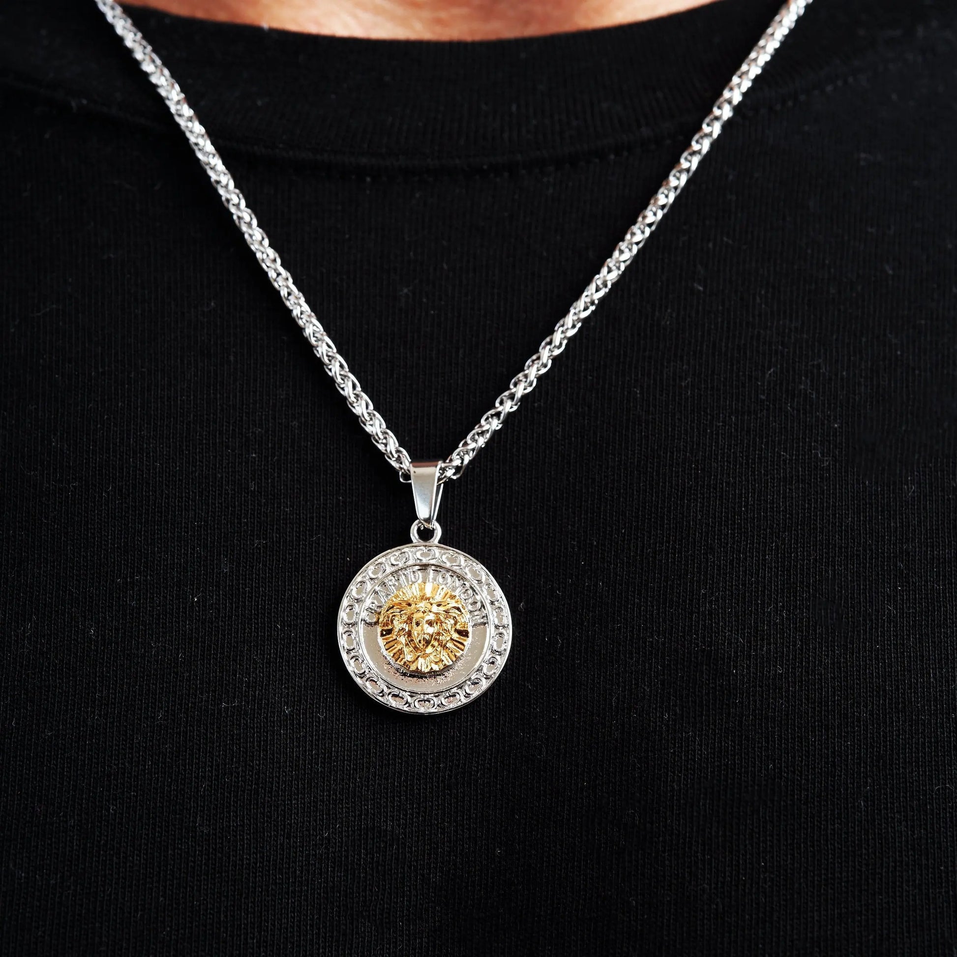 Medusa (Silver/Gold Two-tone) -- DVVX CHAINS