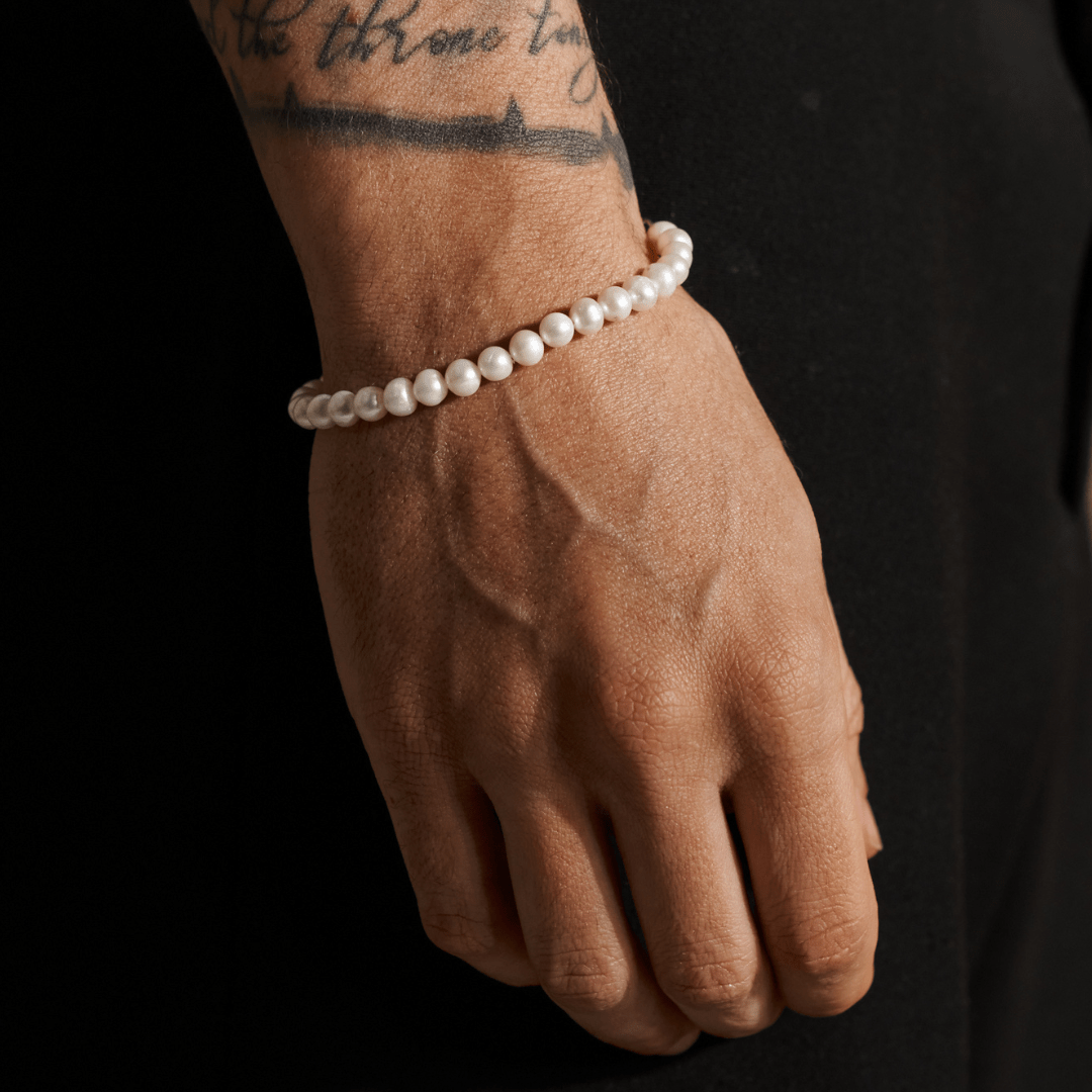 rounded-real-pearl-bracelet-silver