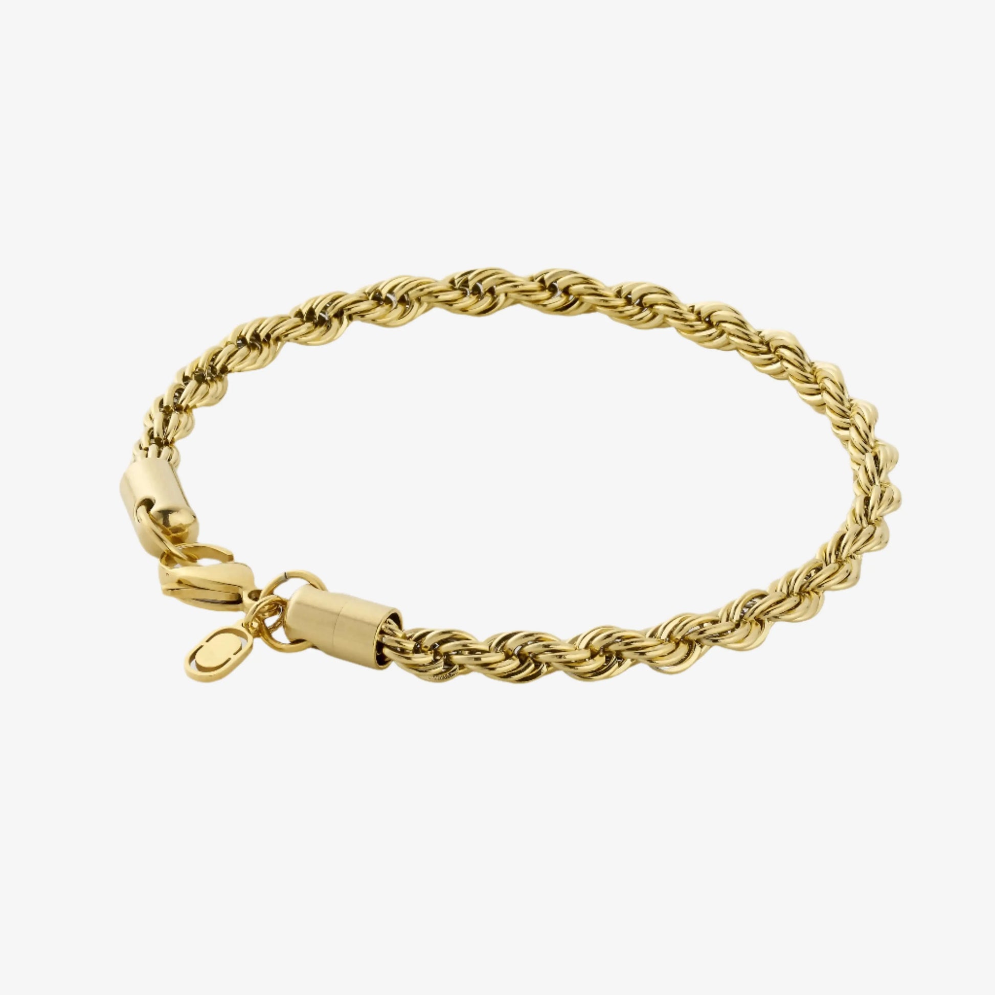 Rope Bracelet (Gold) 5mm -- DVVX CHAINS