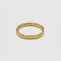 Round Band Ring (Gold) 3mm -- DVVX CHAINS