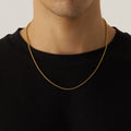 Round Box Chain (Gold) 2mm -- DVVX CHAINS