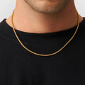 Round Box Chain (Gold) 3mm -- DVVX CHAINS