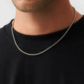 Round Box Chain (Silver) 3mm -- DVVX CHAINS