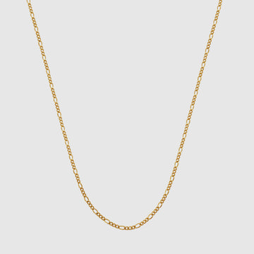 Round Figaro (Gold) 2mm -- DVVX CHAINS