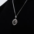 Silver Globe Pendant Necklace -- DVVX CHAINS