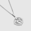 Silver Globe Pendant Necklace -- DVVX CHAINS