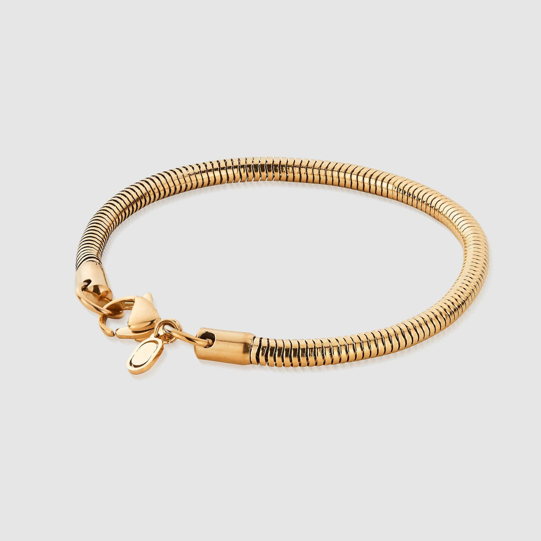 Snake Bracelet (Gold) 4mm -- DVVX CHAINS