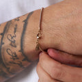 Snake Bracelet (Rose Gold) 2mm -- DVVX CHAINS