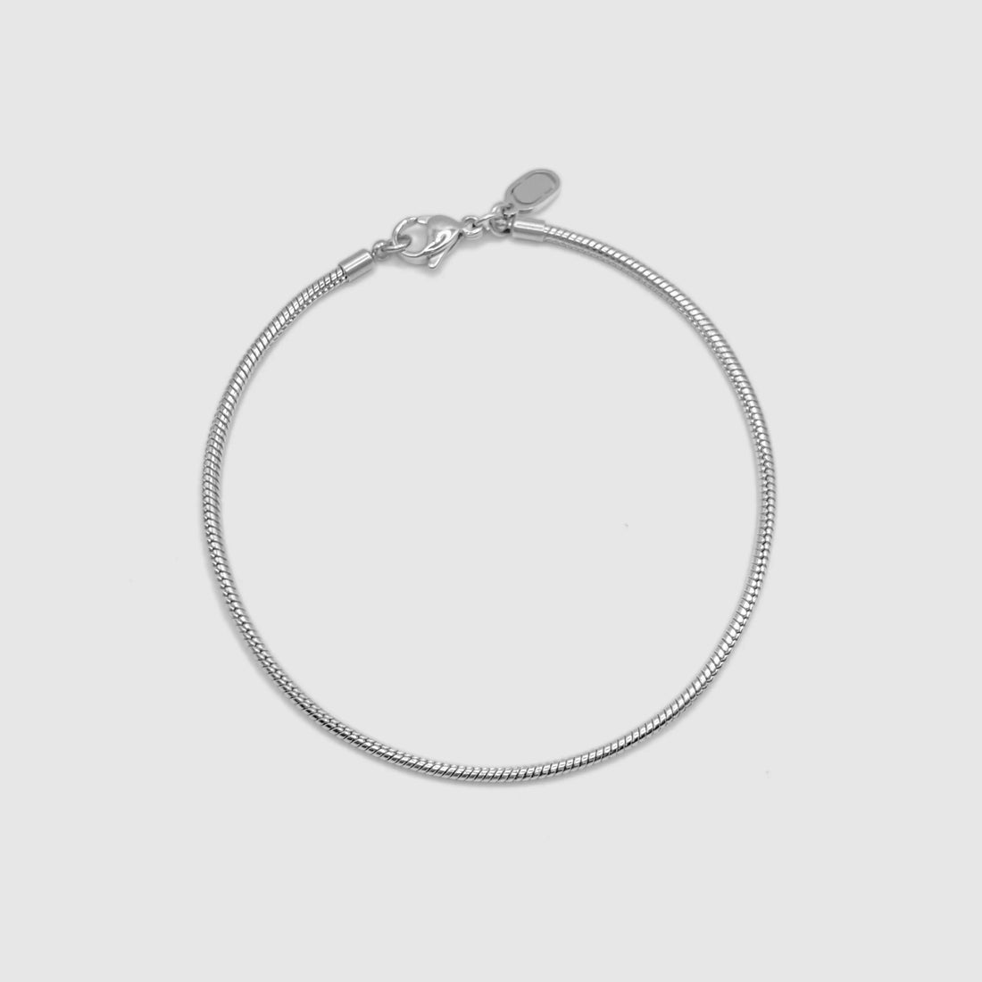 Snake Bracelet (Silver) 2mm -- DVVX CHAINS