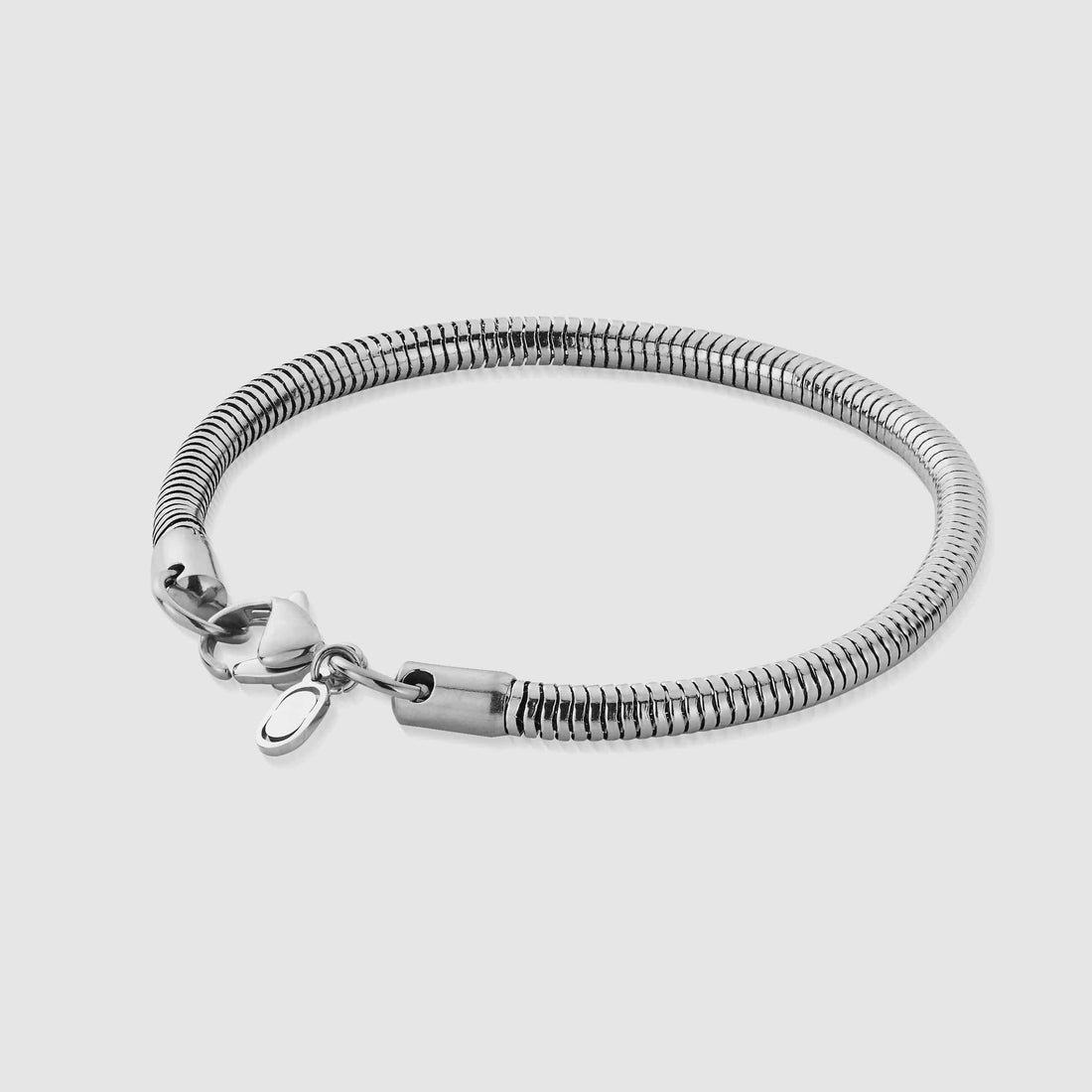 Snake Bracelet (Silver) 4mm -- DVVX CHAINS