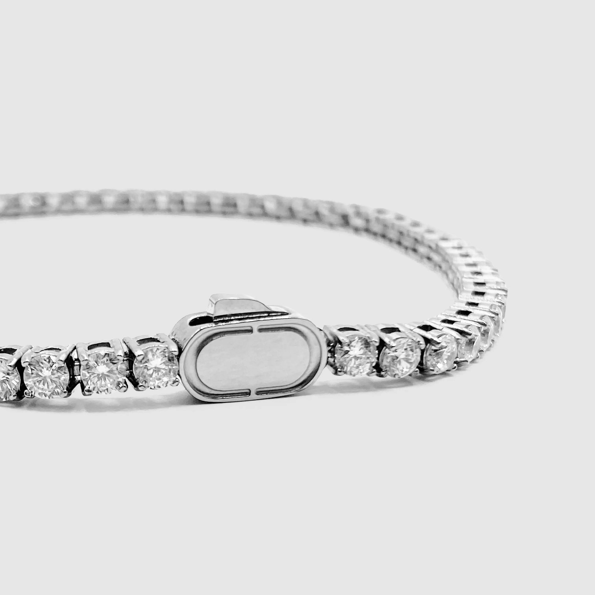 Tennis Bracelet (Silver) 3mm -- DVVX CHAINS