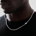 Tennis Chain (Silver) 3mm -- DVVX CHAINS