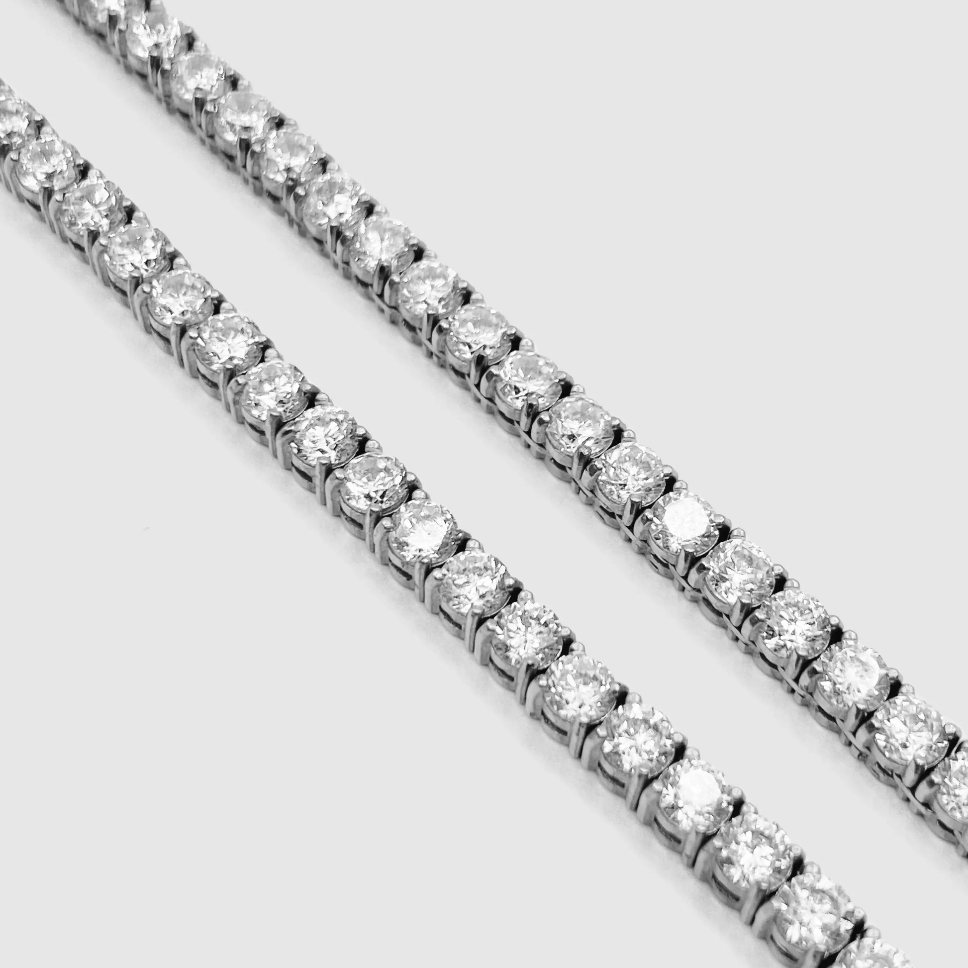 Tennis Chain (Silver) 3mm -- DVVX CHAINS