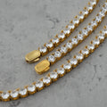 Tennis Set 5mm (Gold) -- DVVX CHAINS