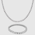 Tennis Set 5mm (Silver) -- DVVX CHAINS