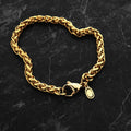 Wheat Bracelet (Gold) 5mm -- DVVX CHAINS