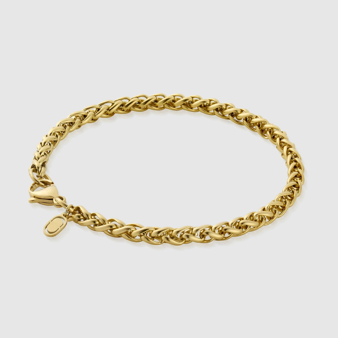 Wheat Bracelet (Gold) 5mm -- DVVX CHAINS