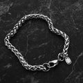 Wheat Bracelet (Silver) 5mm -- DVVX CHAINS